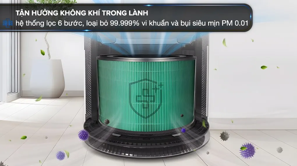 Máy lọc không khí LG AS10GDWH0