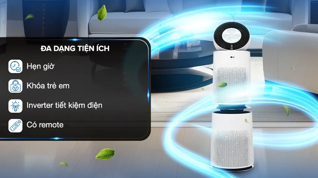 Máy lọc không khí LG AS10GDWH0