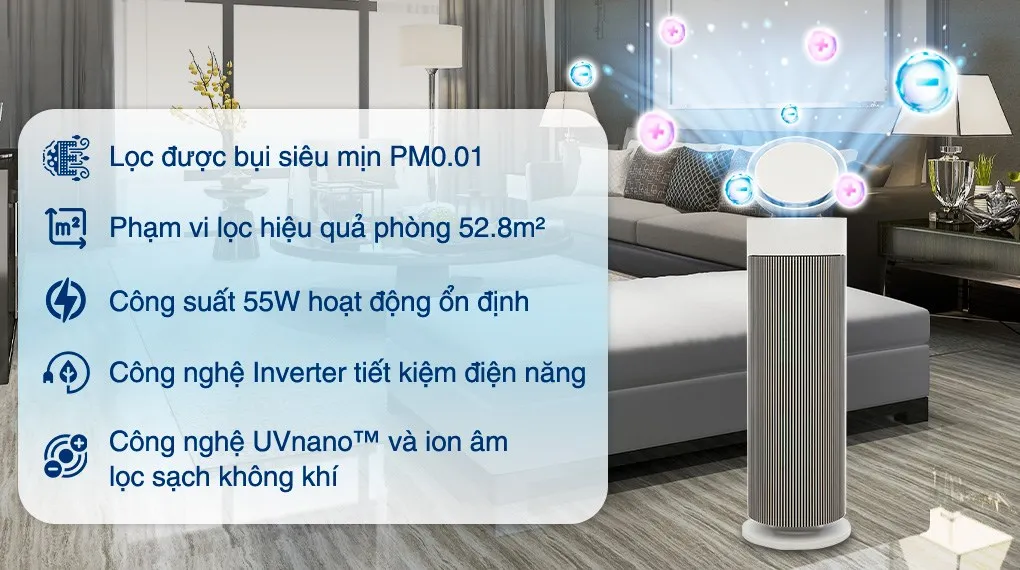 Máy lọc không khí LG AS55GGSY0