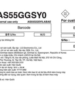 Máy lọc không khí LG AS55GGSY0