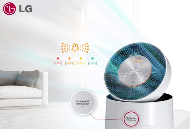 Máy lọc không khí LG AS65GDWH0