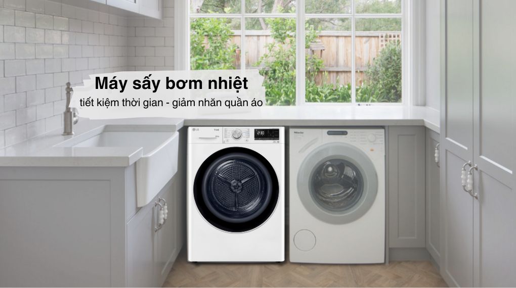 Máy sấy LG 10.5 Kg DVHP50W