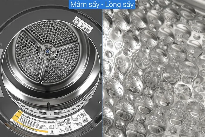 Máy sấy LG 10.5 kg DVHP50B