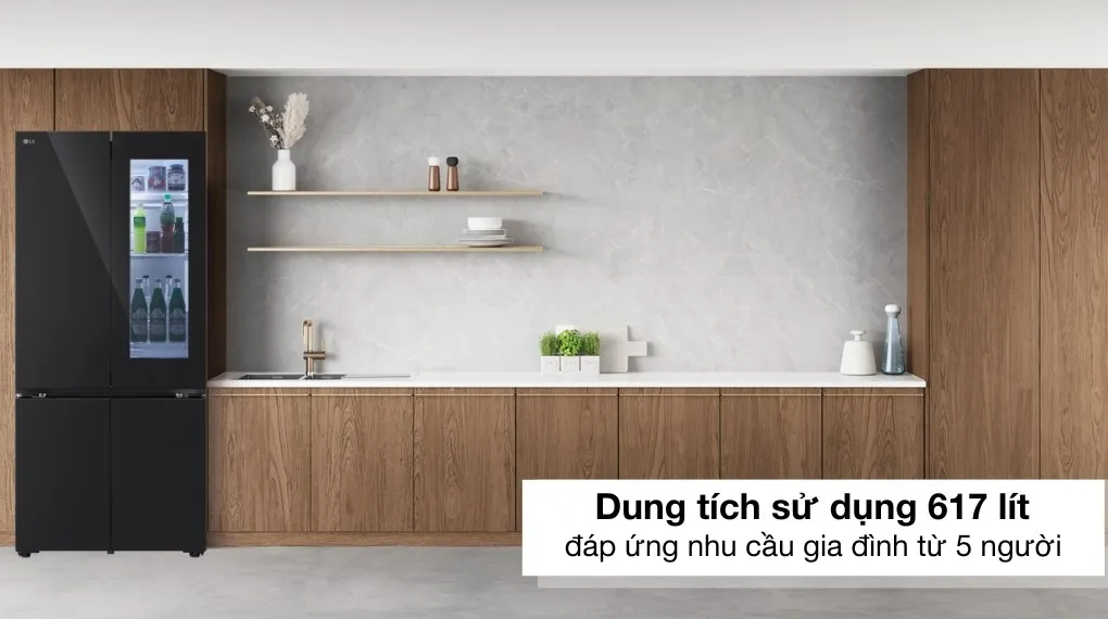 Tủ lạnh LG 617L LFB61BLGAI