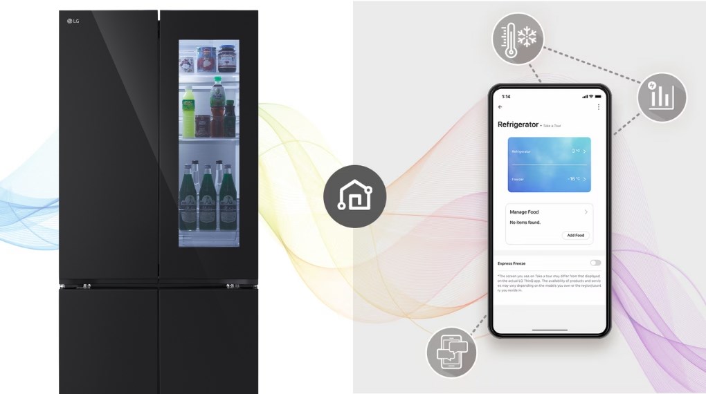 Tủ lạnh LG 617L LFB61BLGAI