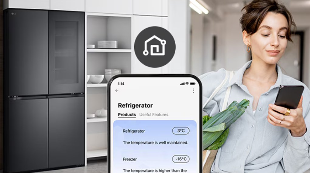 Tủ lạnh LG 666L LFB66BLMI