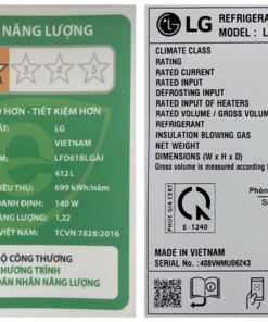 Tủ lạnh LG LFD61BLGAI