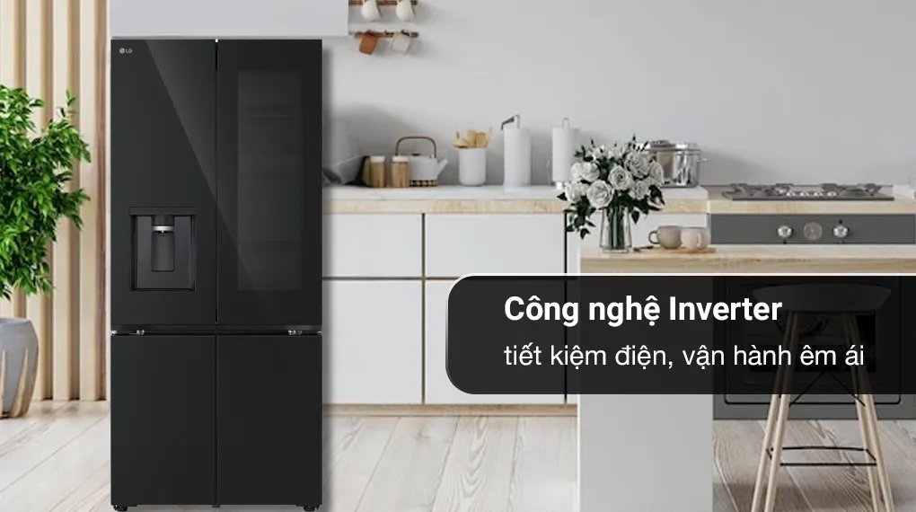 Tủ lạnh LG LFD61BLGAI