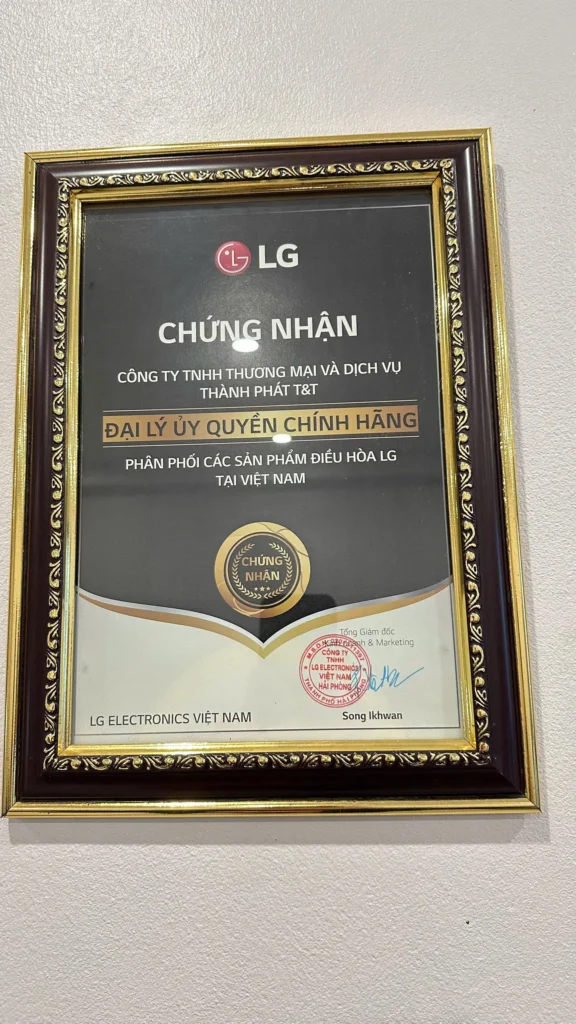 Đại lý uỷ quyền chính hãng LG - Điện Máy Thành Phát T&T
