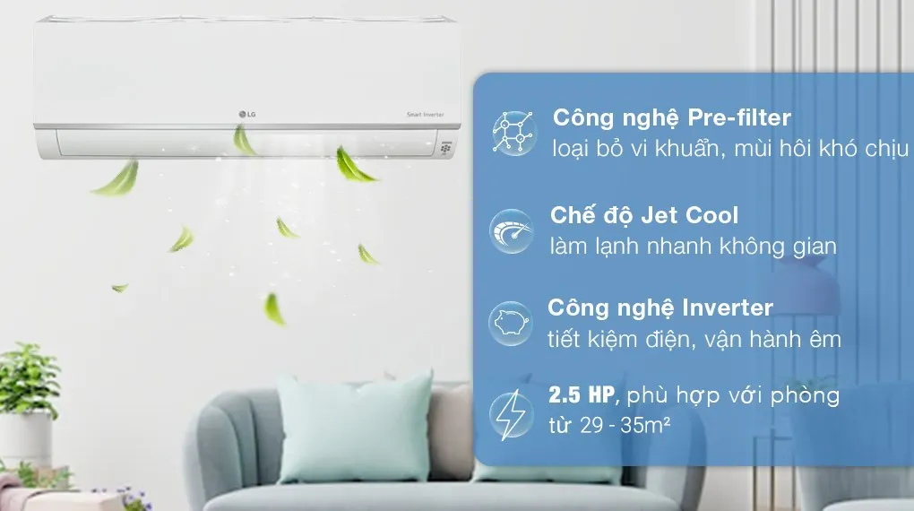dàn lạnh điều hoà LG AMNQ24GSKB0