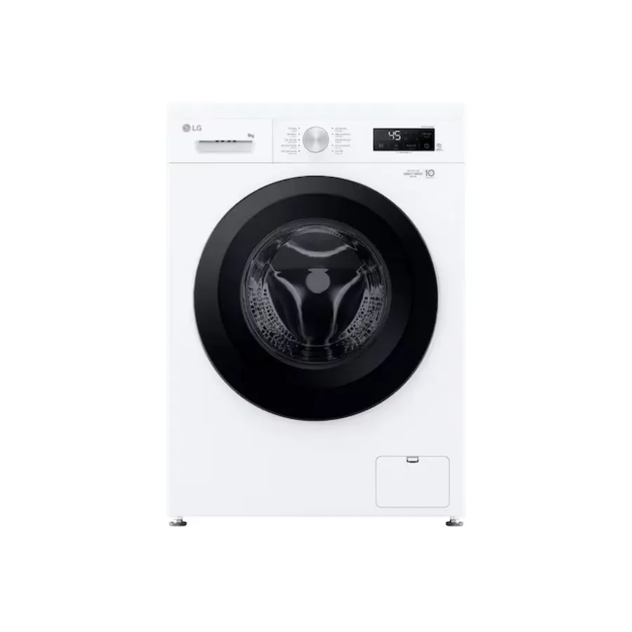 Máy giặt lồng ngang LG AI DD™ 9kg trắng FB1209S6W1 Máy giặt lồng ngang LG AI DD™ 9kg trắng FB1209S6W1