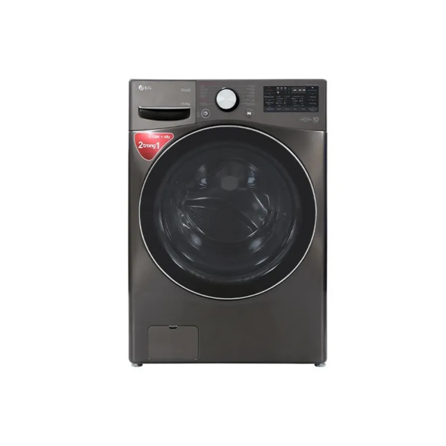 Máy giặt sấy LG AI DD Inverter giặt 15 kg - sấy 8 kg F2515RTGB Máy giặt sấy LG AI DD Inverter giặt 15 kg - sấy 8 kg F2515RTGB