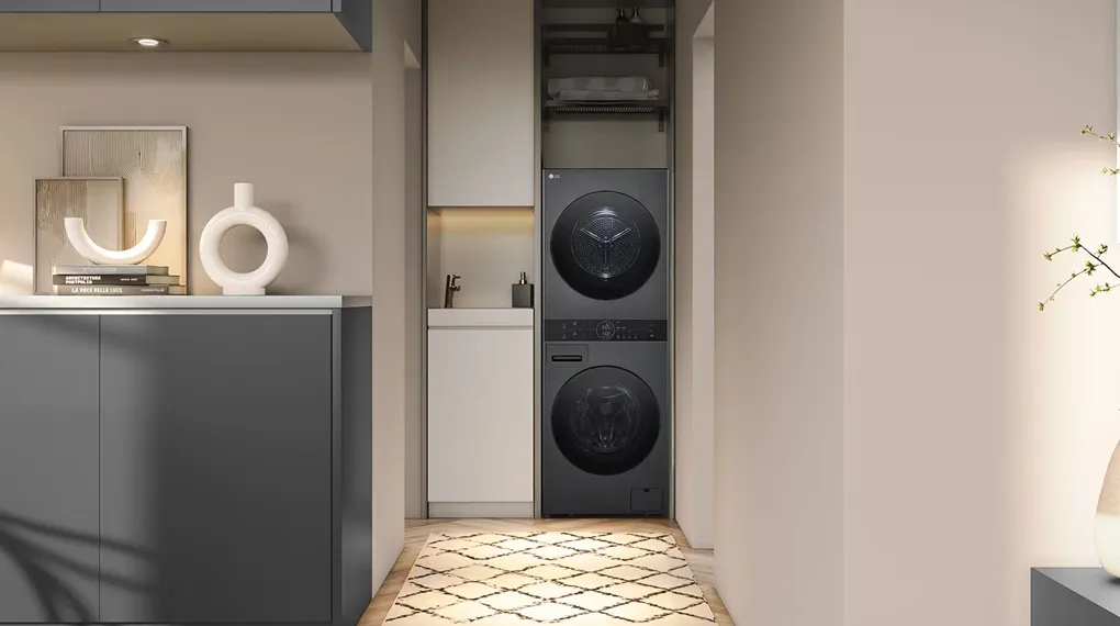 Máy giặt sấy LG WashTower WT1410NHB 14kg10kg