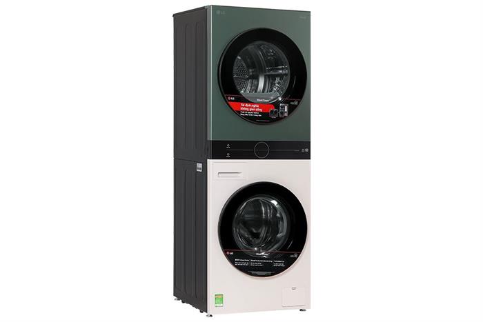 Tháp giặt sấy LG WashTower Inverter 14/10kg WT1410NHEG