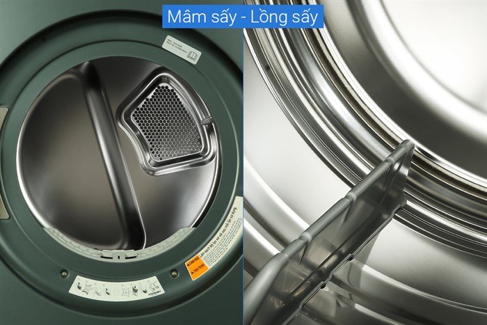 Tháp giặt sấy LG WashTower™ 25/17kg WT2517NHEG