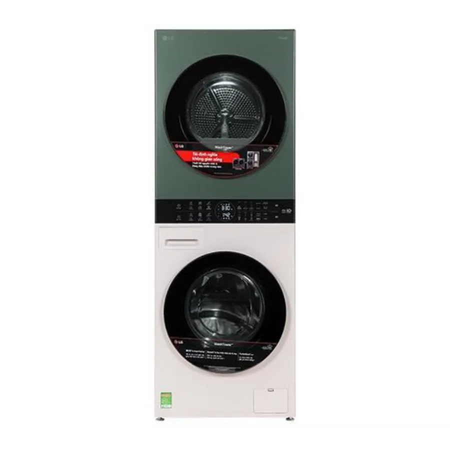 Tháp giặt sấy LG WashTower Inverter 14/10kg WT1410NHEG