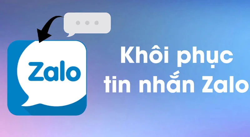 khôi phục lại zalo